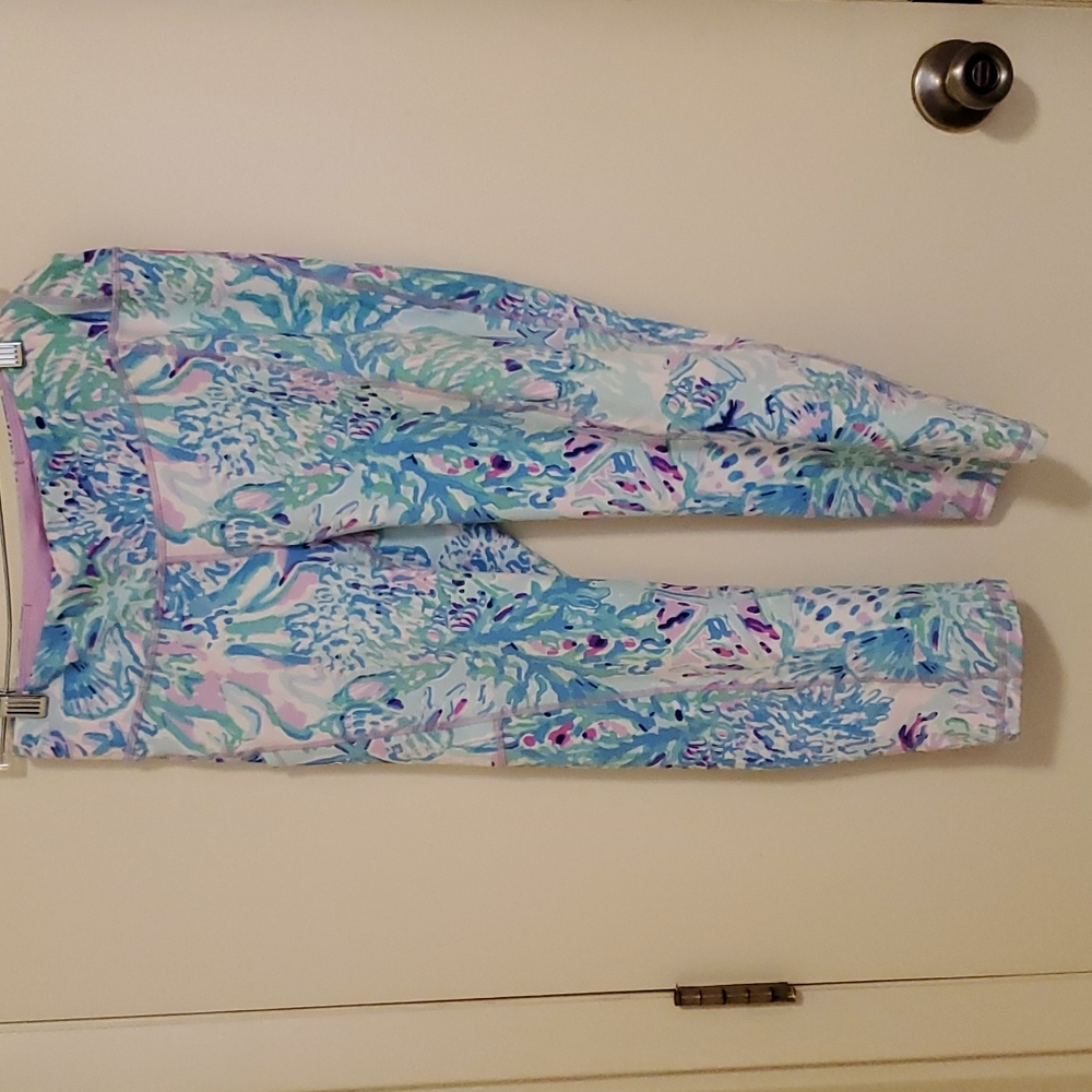 Lilly Pulitzer Weekender crop sz L Amethyst Craysea